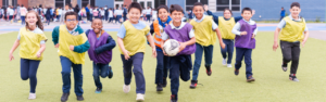 summer programs students running on the playground