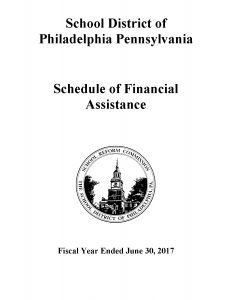 2017 Schedule of Financial Assistance