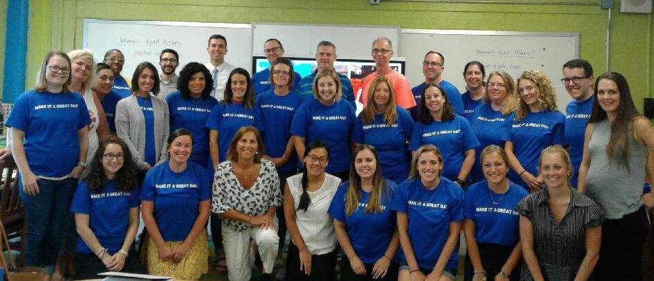 Adaire teachers and staff for the 2019-2020 school year.
