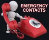 emergency contact clipart image