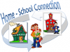 Home and School Connection clipart image