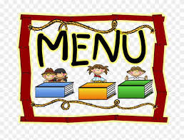 image of a menu