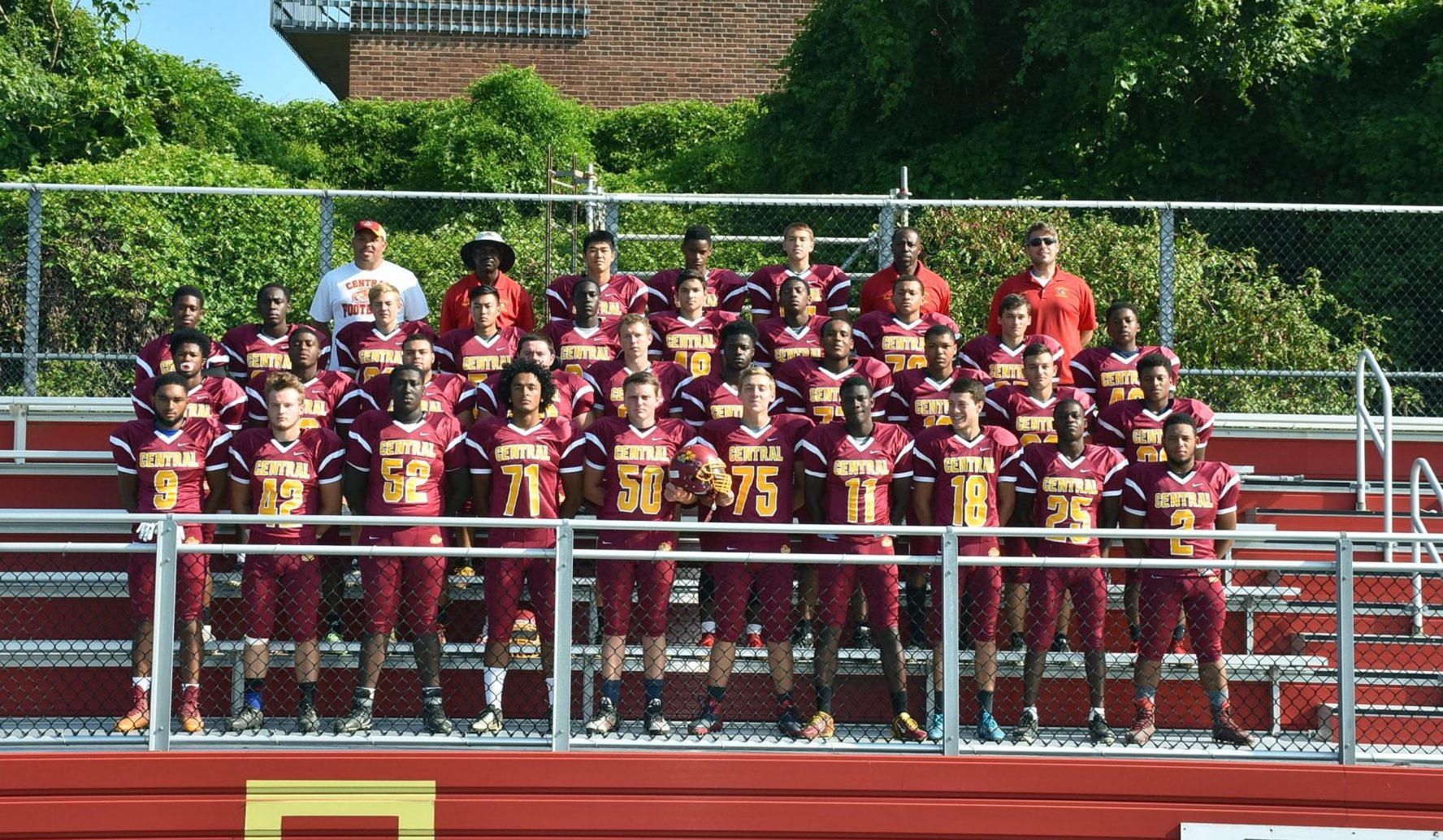 Varsity Football Central High School