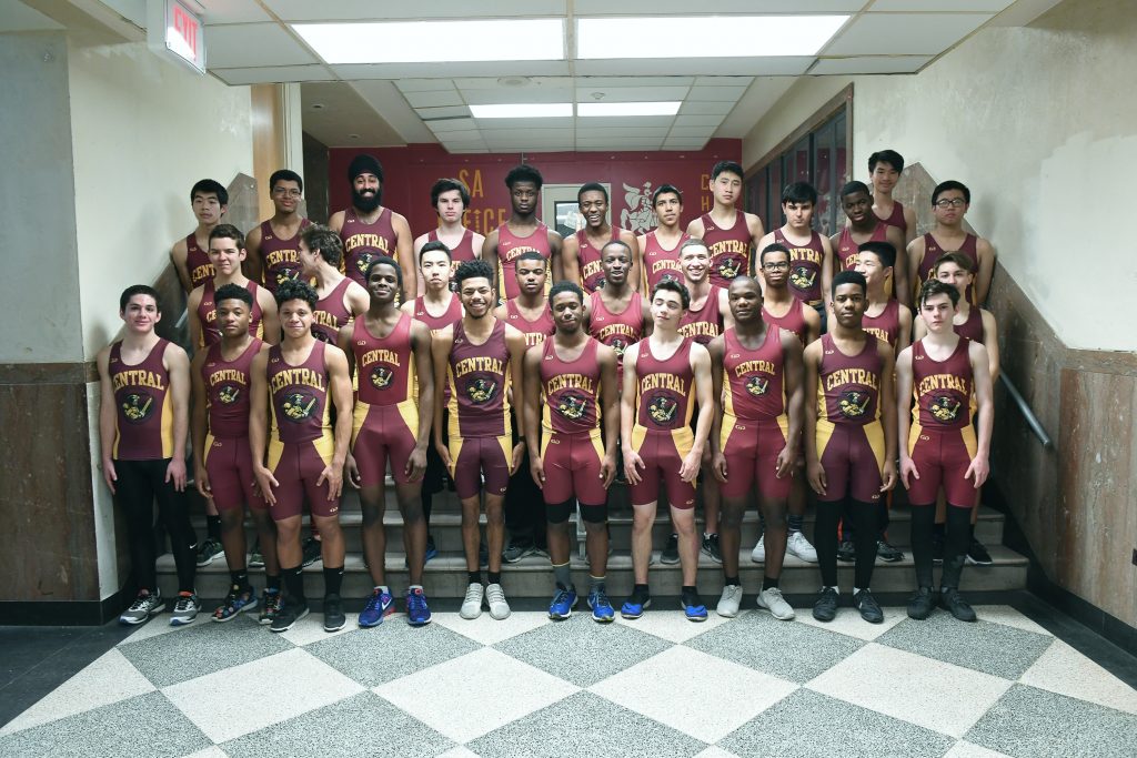 Boys' Indoor Track Team