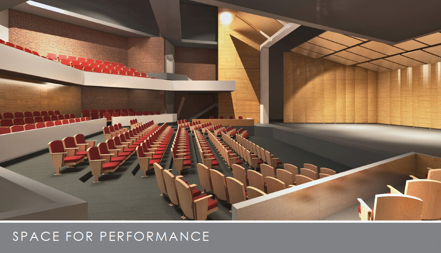 Performance hall