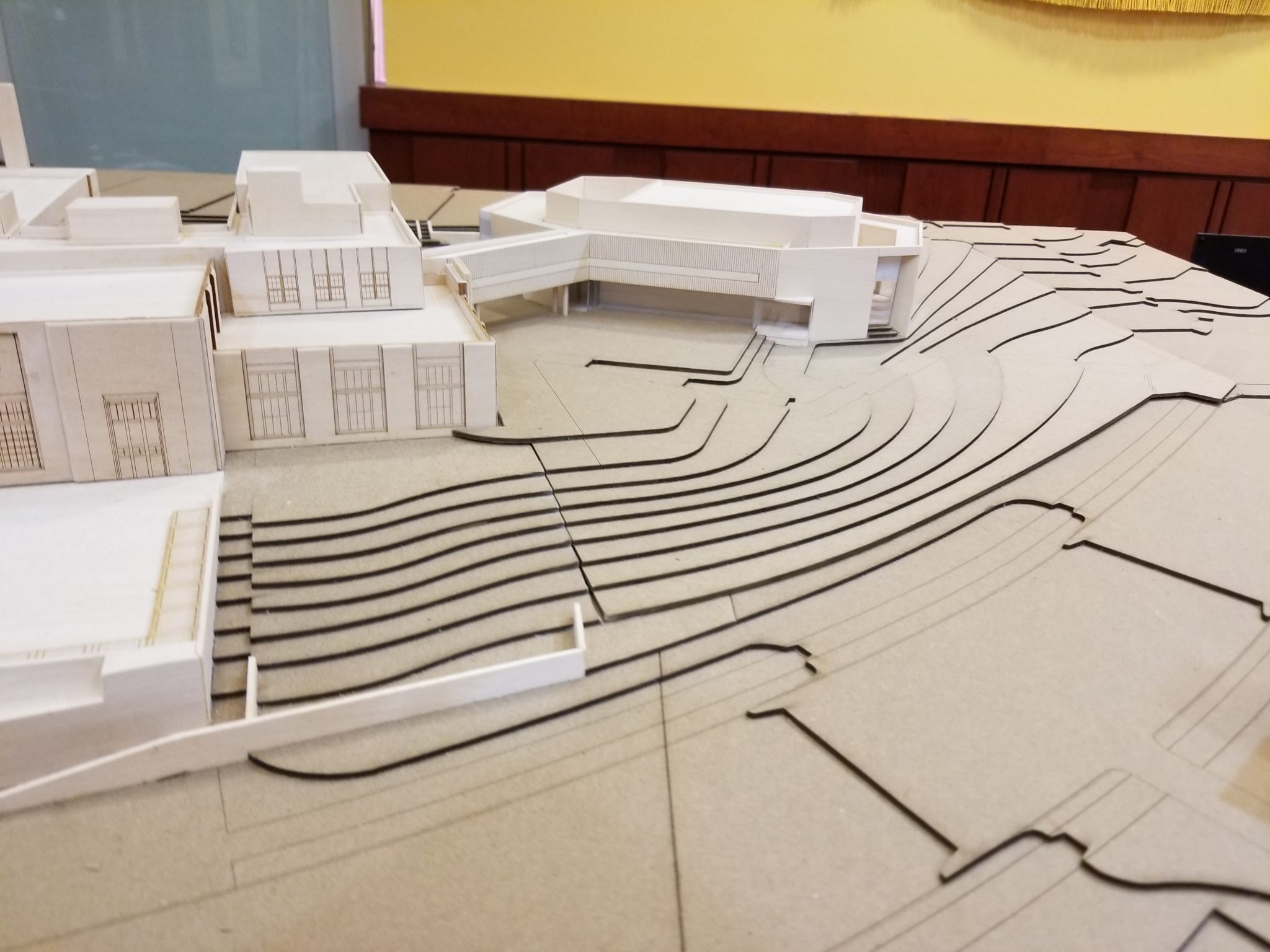 Model of PAC Ogontz Ave side