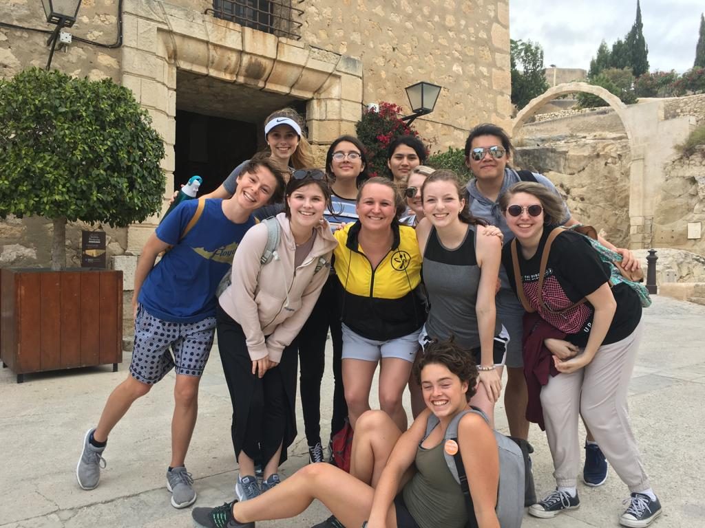 Group picture in Italy