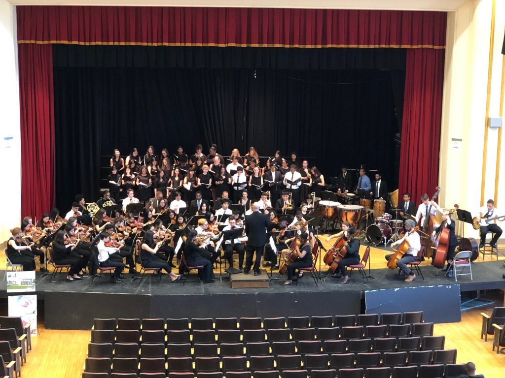 Central Orchestra performs for guests
