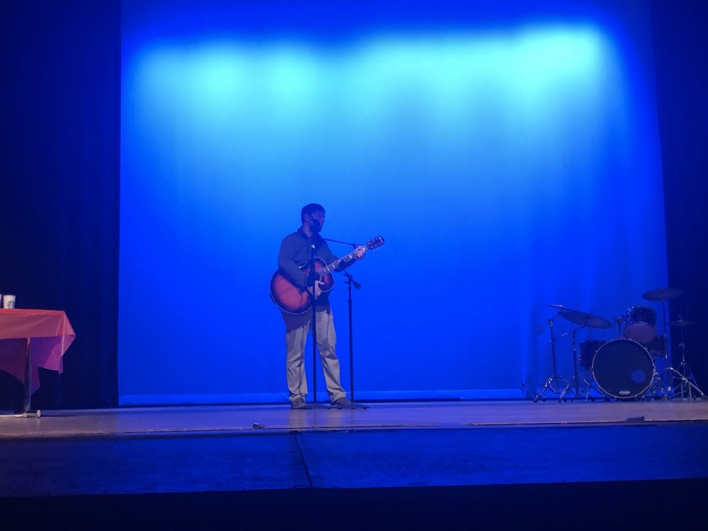 Mr. Zak performing