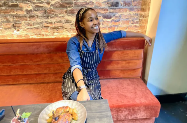 Wellmon, who graduated from Dobbins High with a scholarship to the Culinary Institute of America in Hyde Park, N.Y., is now executive chef of Frame, a nightspot that opened last week at 222 Market St. in Old City.