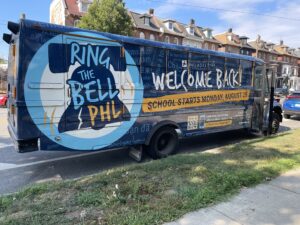 The Ring the Bell Bus Tour Bus