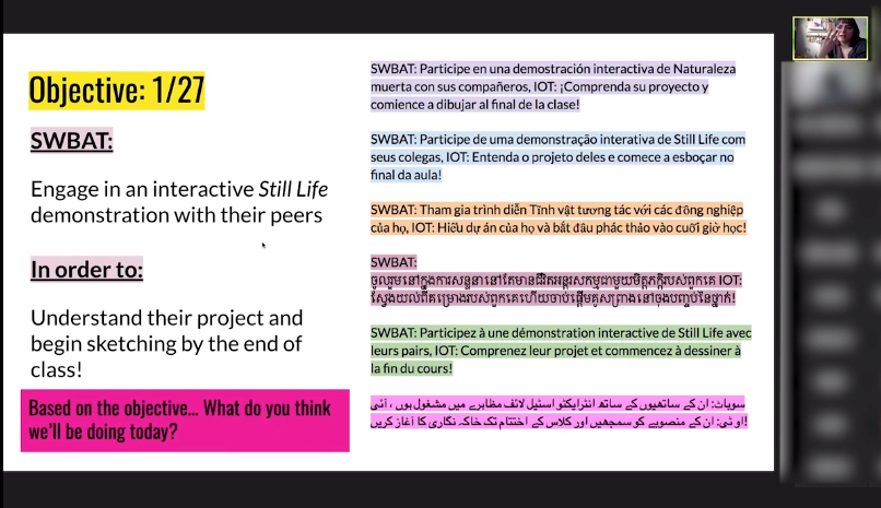 Unpacking the Objective