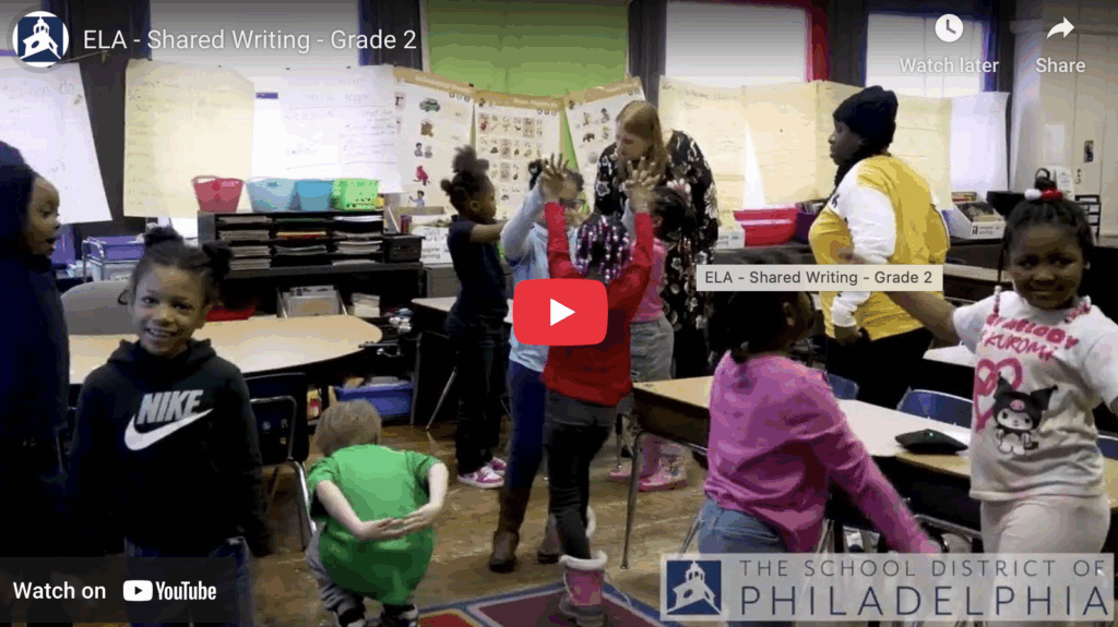 ELA - Shared Writing - Grade 2