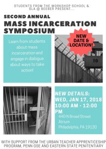 Mass Incarceration Symposium Flyer