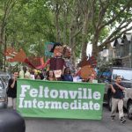 Feltonville Intermediate School students during the, "Lifting Our Cultures and Families" Parade. Source: Spiral Q News.