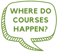 Where do courses happen