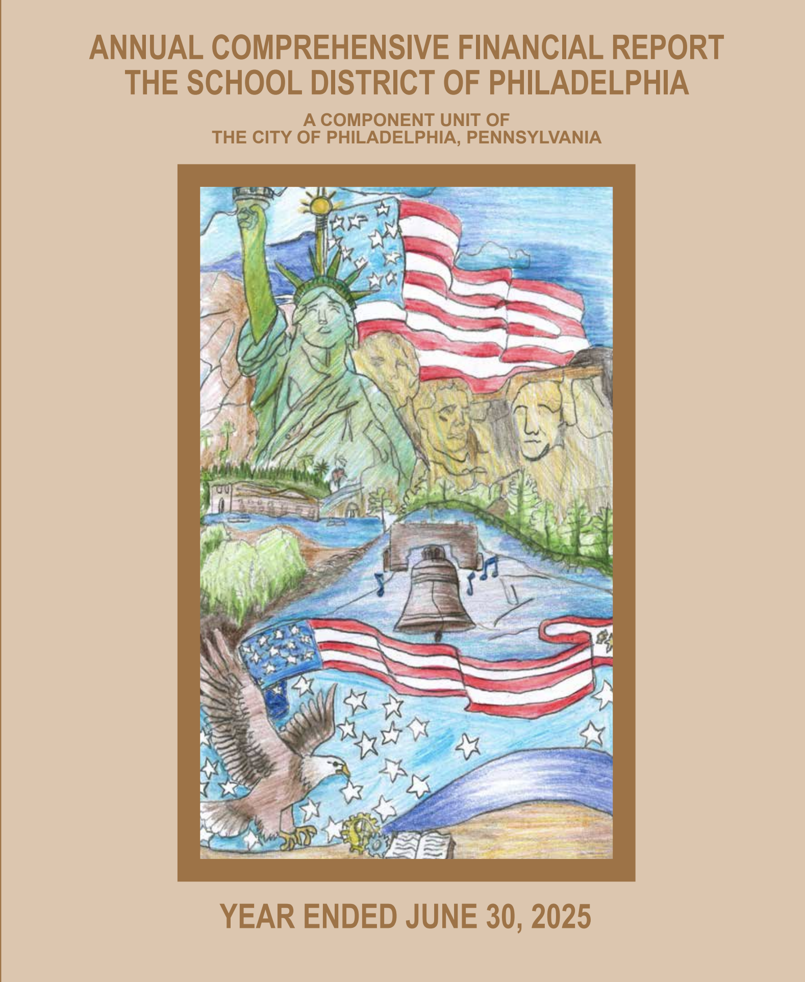 2025 Annual Comprehensive Financial Report Cover