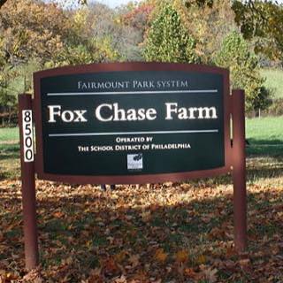 Fox Chase Farm sign