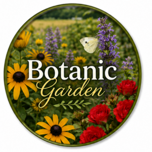 botanic garden button
