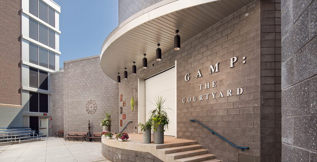 GAMP's courtyard