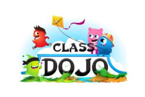 Image shows characters from the application Class Dojo and includes the logo.