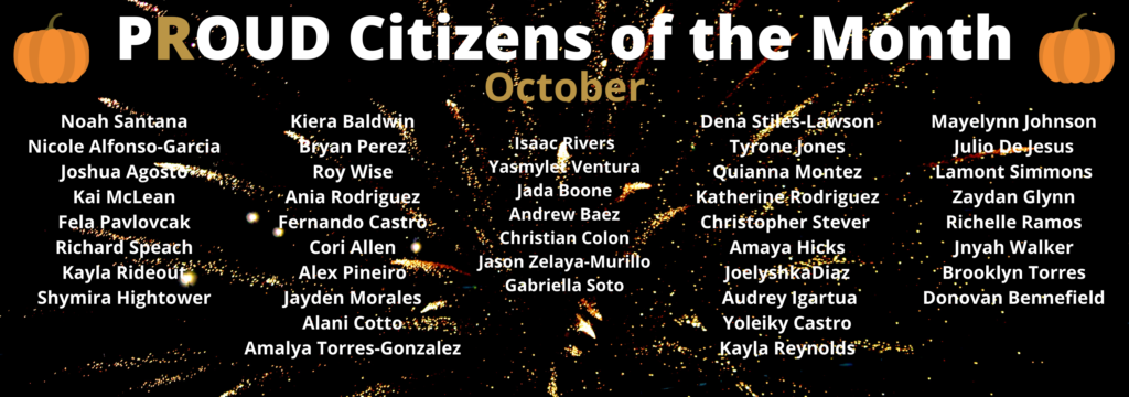 October Proud 2020 CotM