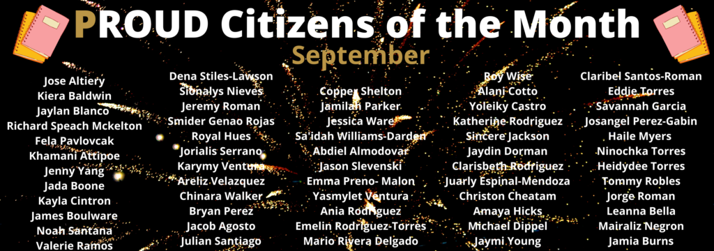 September Proud 2020 CotM
