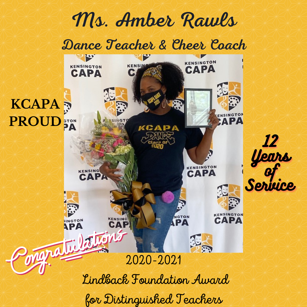 Amber Rawls - 2021 Lindback Recipient