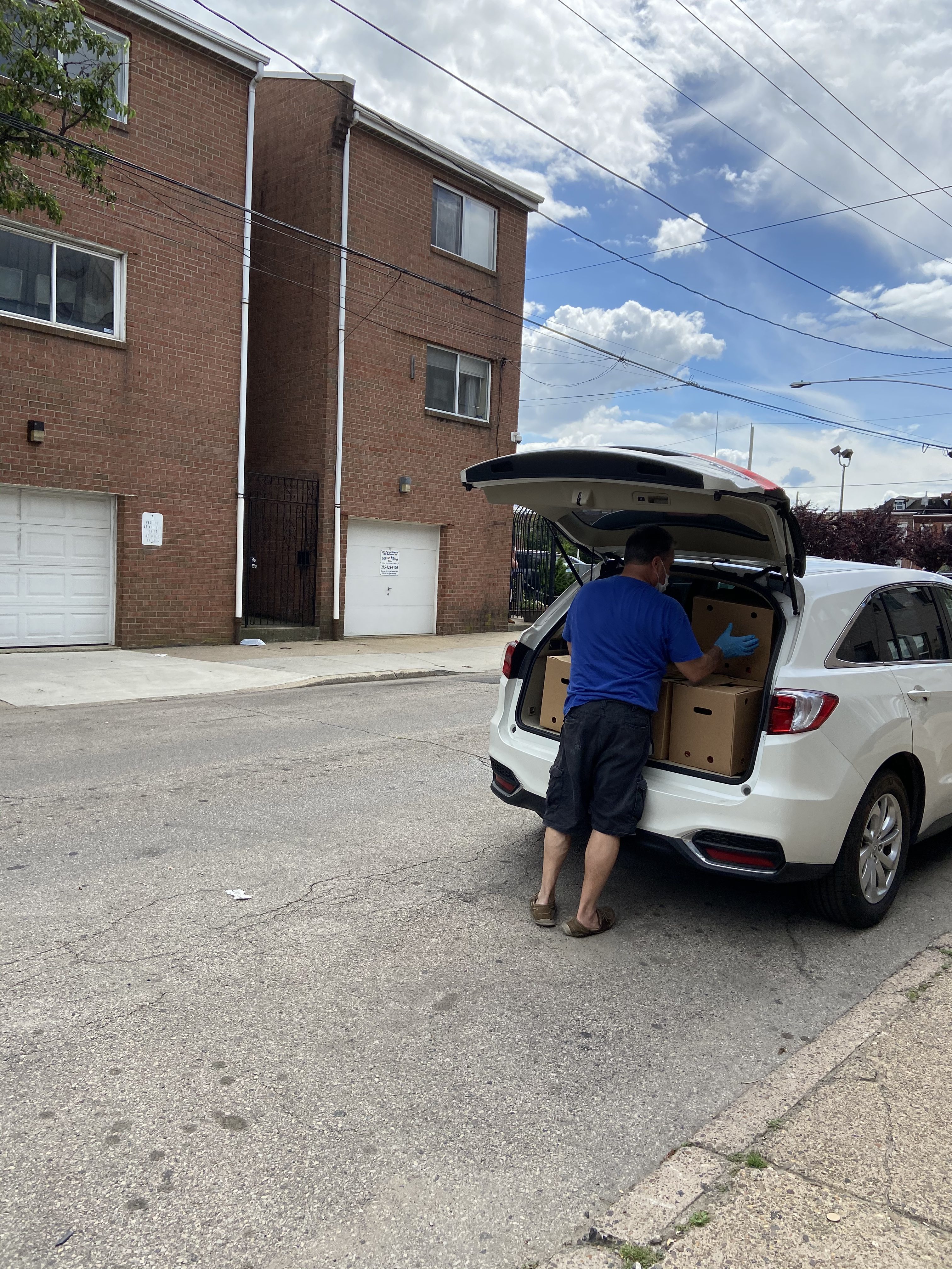 Christ Church food distribution