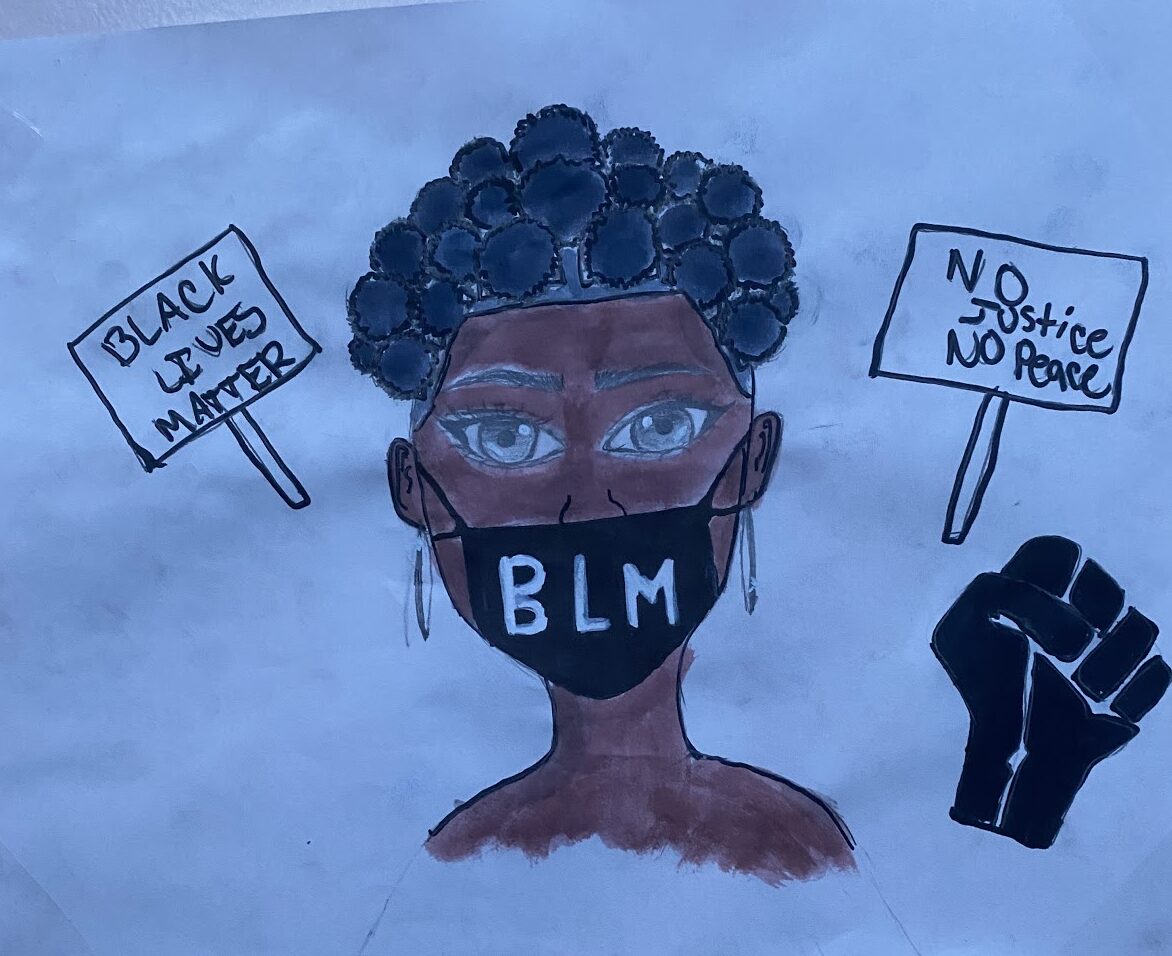 Black Lives Matter art work