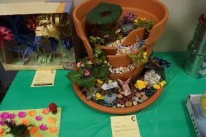 Jr. Flower Show Exhibit