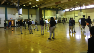 Students in Gymnasium