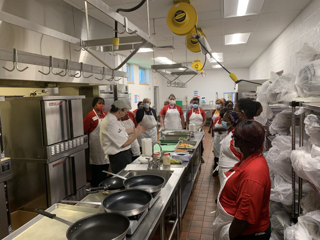 Culinary Training Sessions for School Food Service Personnel