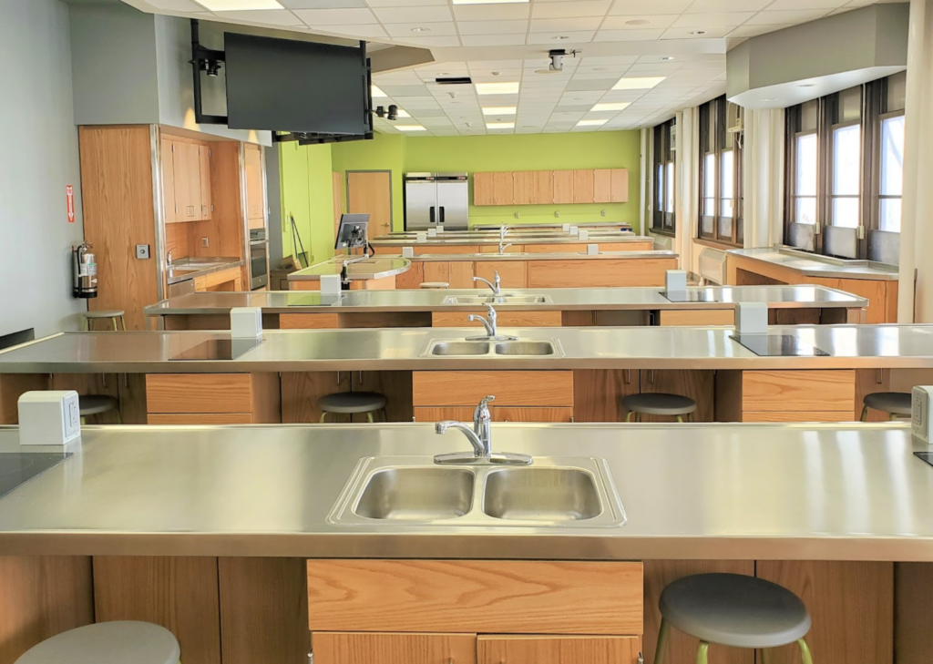 Middle School Culinary Arts Suite at Wagner