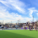 New Play-yard at Lowell Elementary