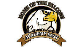 Camelot East Logo Camelot East Logo with Falcon