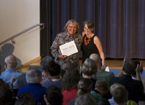 principal Sydnor receives award