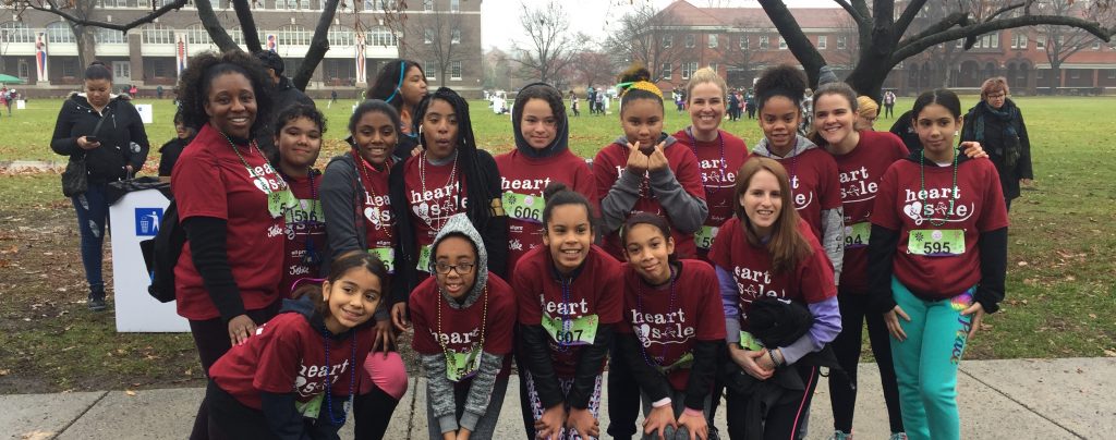 Potter Thomas Girls on the Run. Race day December 2 2018