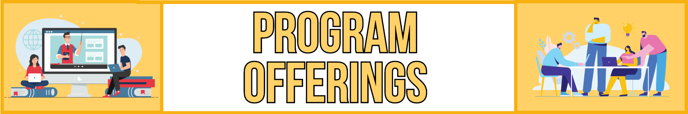 Banner for Program offerings page
