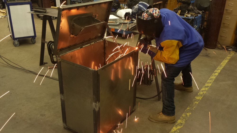 Welding, one of the many careers offered at Randolph