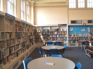 Richmond Library has tons of books to read there or borrow