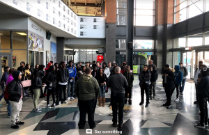 Business & Entrepreneurship students at Lincoln Financial Field