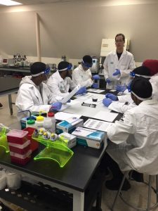 Biotech students @ The Forensic Sciences Mentoring Institute