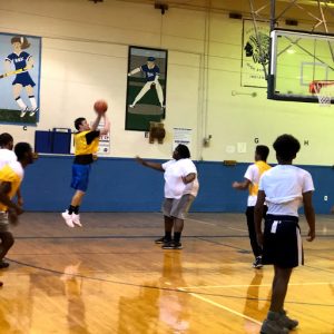 Mr. Perricone taking the shot at March Madness