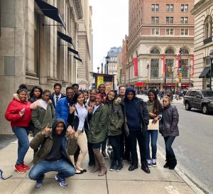 Students going to the Interview Expo in Philadelphia