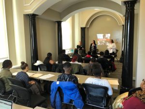 Students participating in Interview Expo in Philadelphia