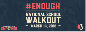 #Enough National Student Walkout logo