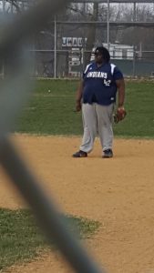 J. Price first base for Roxborough High School Baseball