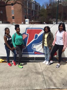 Girls track at Penn Relays