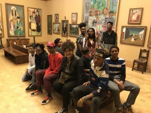 10th grade English students at Roxborough toured the Barnes Foundation